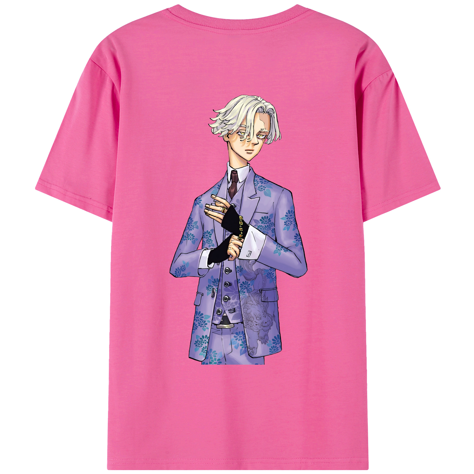 （画像用） 東京リベンジャーズ Tokyo Revengers レディース半袖Tシャツ(バックプリント)
